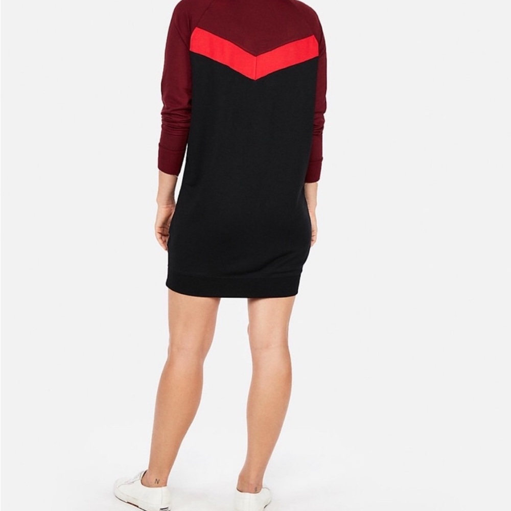 Express Colorblock Dress - Picture 4 of 8